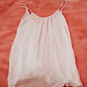 Long, Sheer tank top